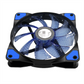 Jedel 120 mm Blue Computer Case Fan - USB‑Compatible PC Cooling Fan (12 cm)