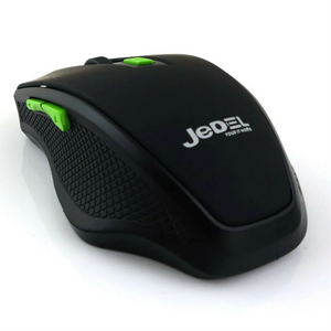 Jedel W-400 Wireless Mouse – 2.4GHz, Ergonomic Design, Nano USB Receiver
