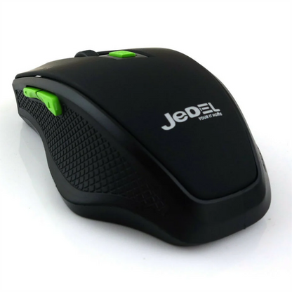 Jedel W-400 Wireless Mouse – 2.4GHz, Ergonomic Design, Nano USB Receiver