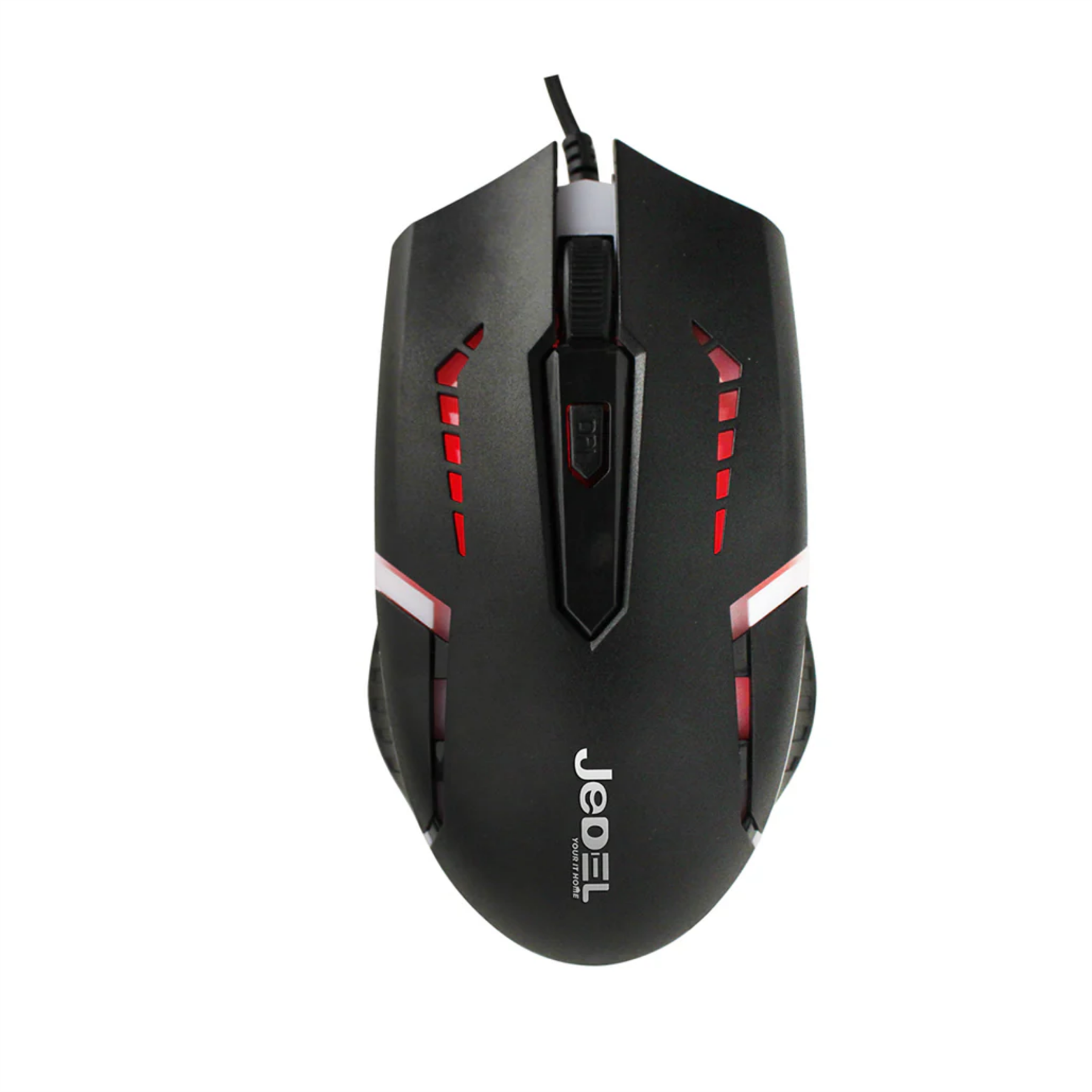 Jedel GK100 RGB LED Wired Gaming Keyboard & Mouse Set – Black USB