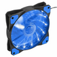 Jedel 120 mm Blue Computer Case Fan - USB‑Compatible PC Cooling Fan (12 cm)