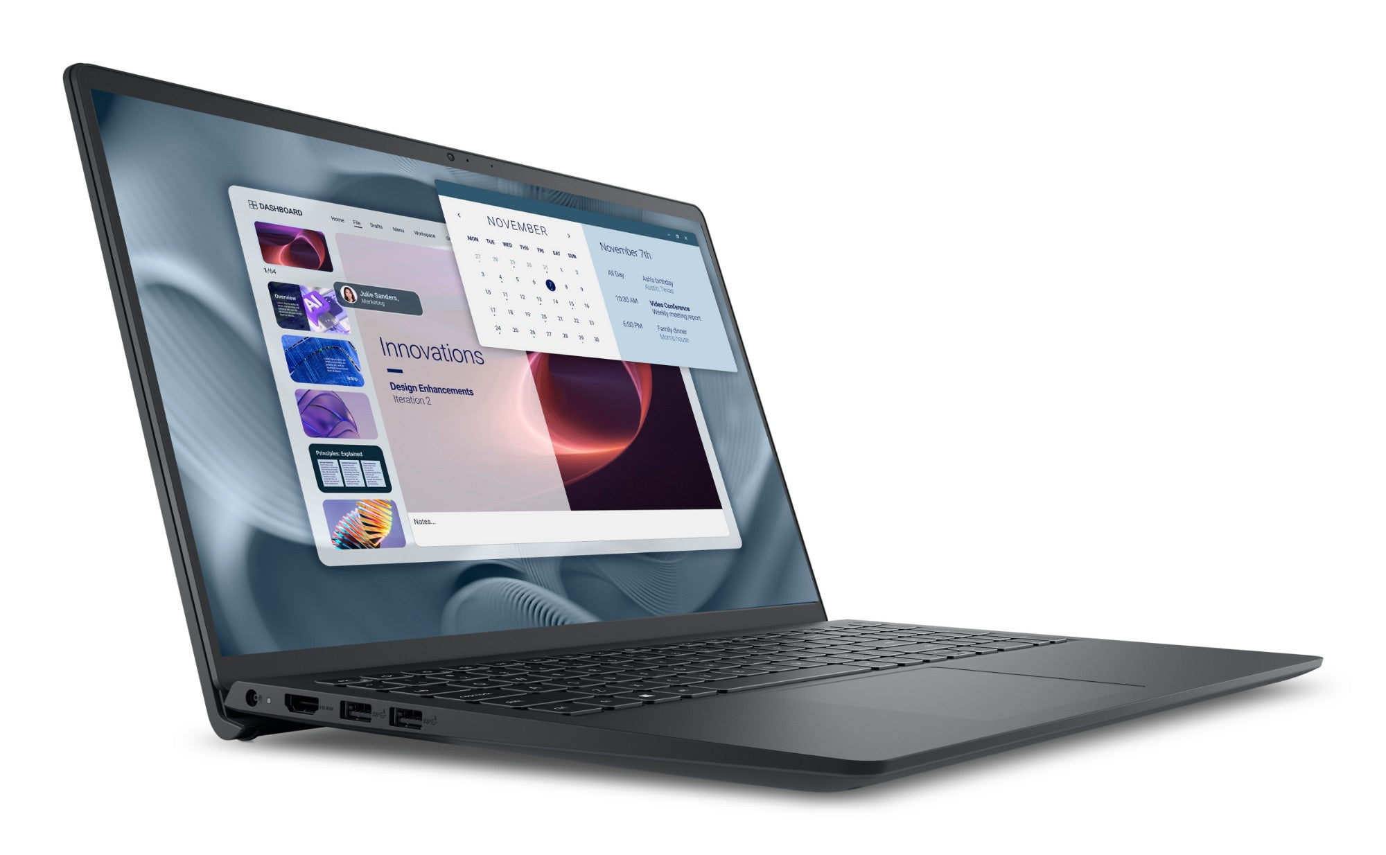 Dell Pro 15 Essential PV15250 Laptop | Intel Core i5-1334U | 8GB DDR5 | 512GB SSD | 15.6" Full HD | Wi-Fi 6 | Windows 11 Pro | UK Keyboard | Black