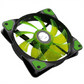 Jedel 120MM Green LED Fans 3/4pin