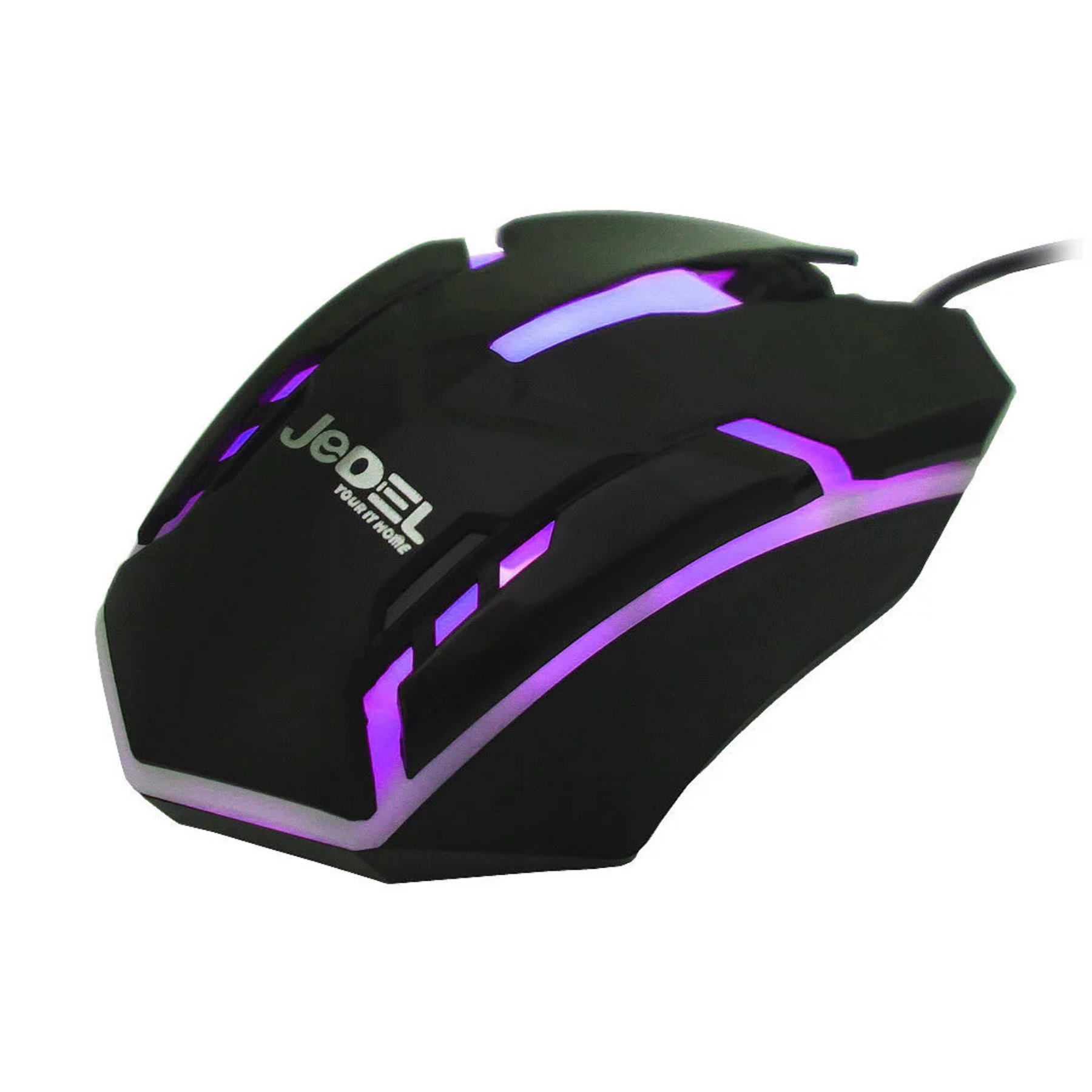 Jedel M66 USB Wired Optical Gaming Mouse – Multi-Colour LED