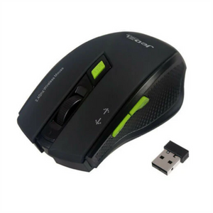 Jedel W-400 Wireless Mouse – 2.4GHz, Ergonomic Design, Nano USB Receiver
